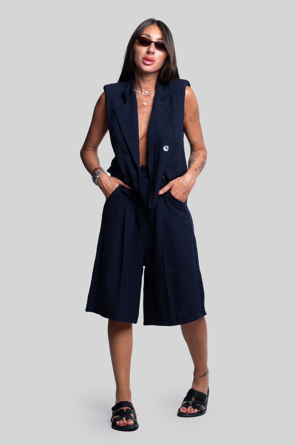 Tailleur Vittoria blu