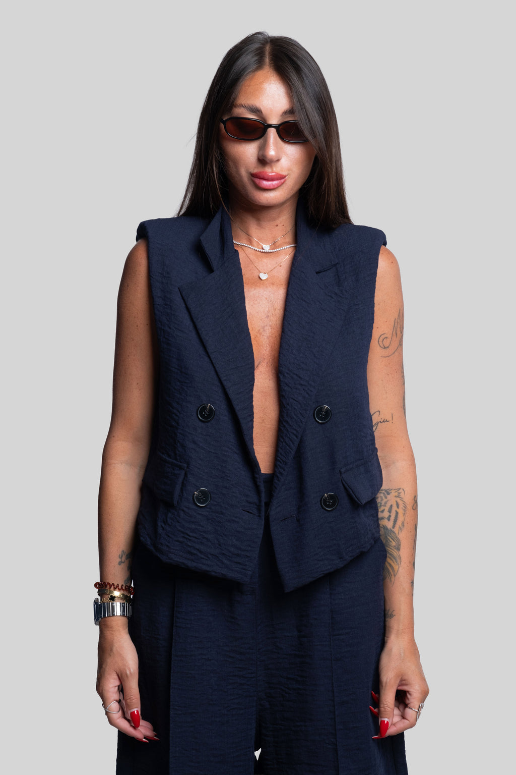 Tailleur Vittoria blu