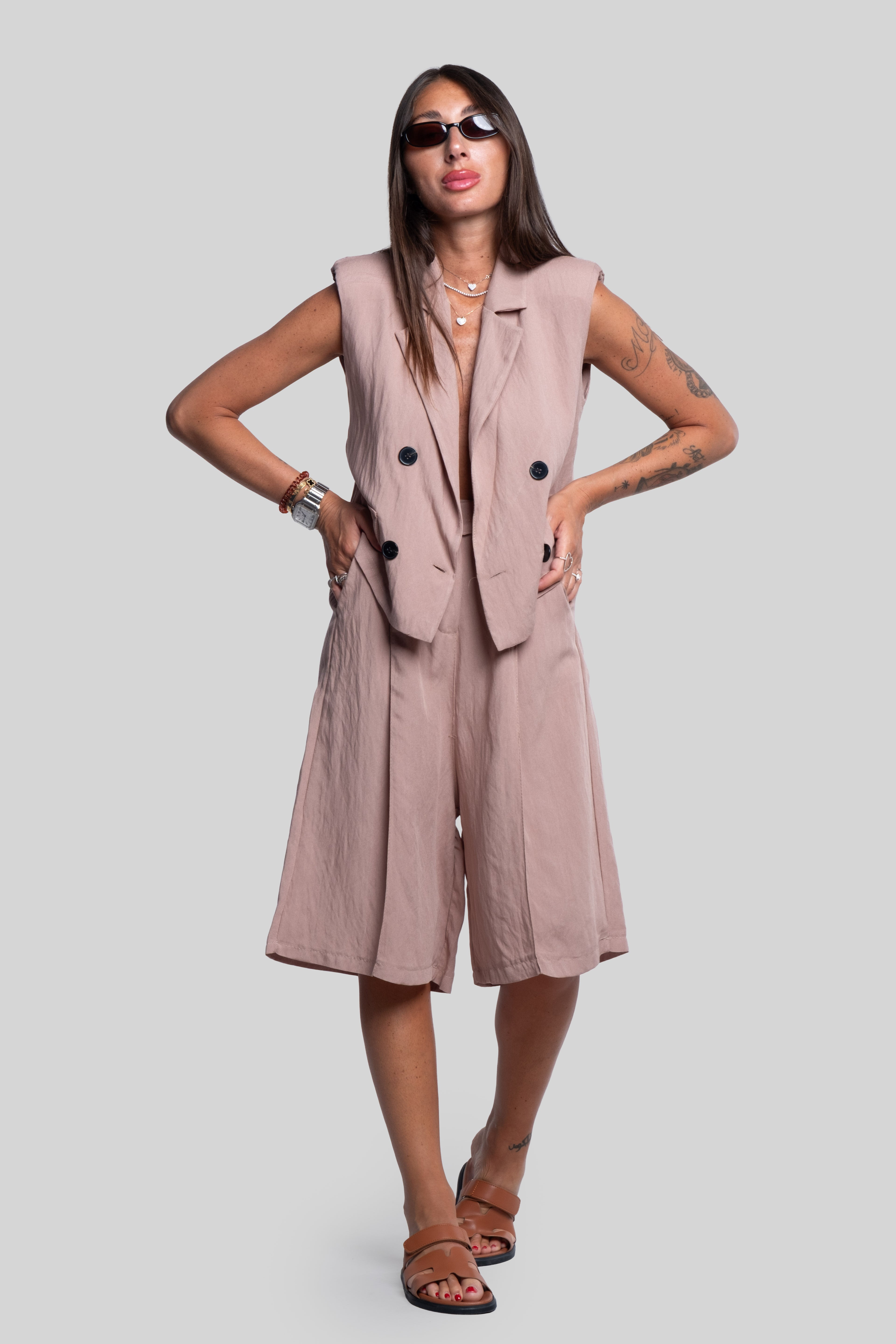 Tailleur Vittoria fango