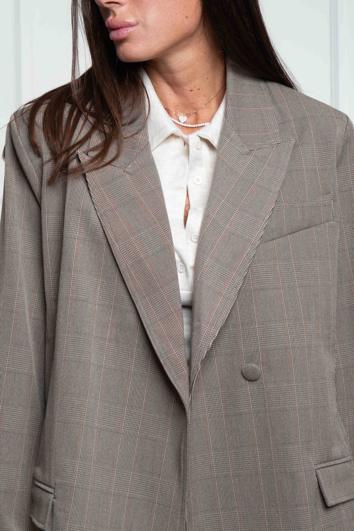 Giacca tartan