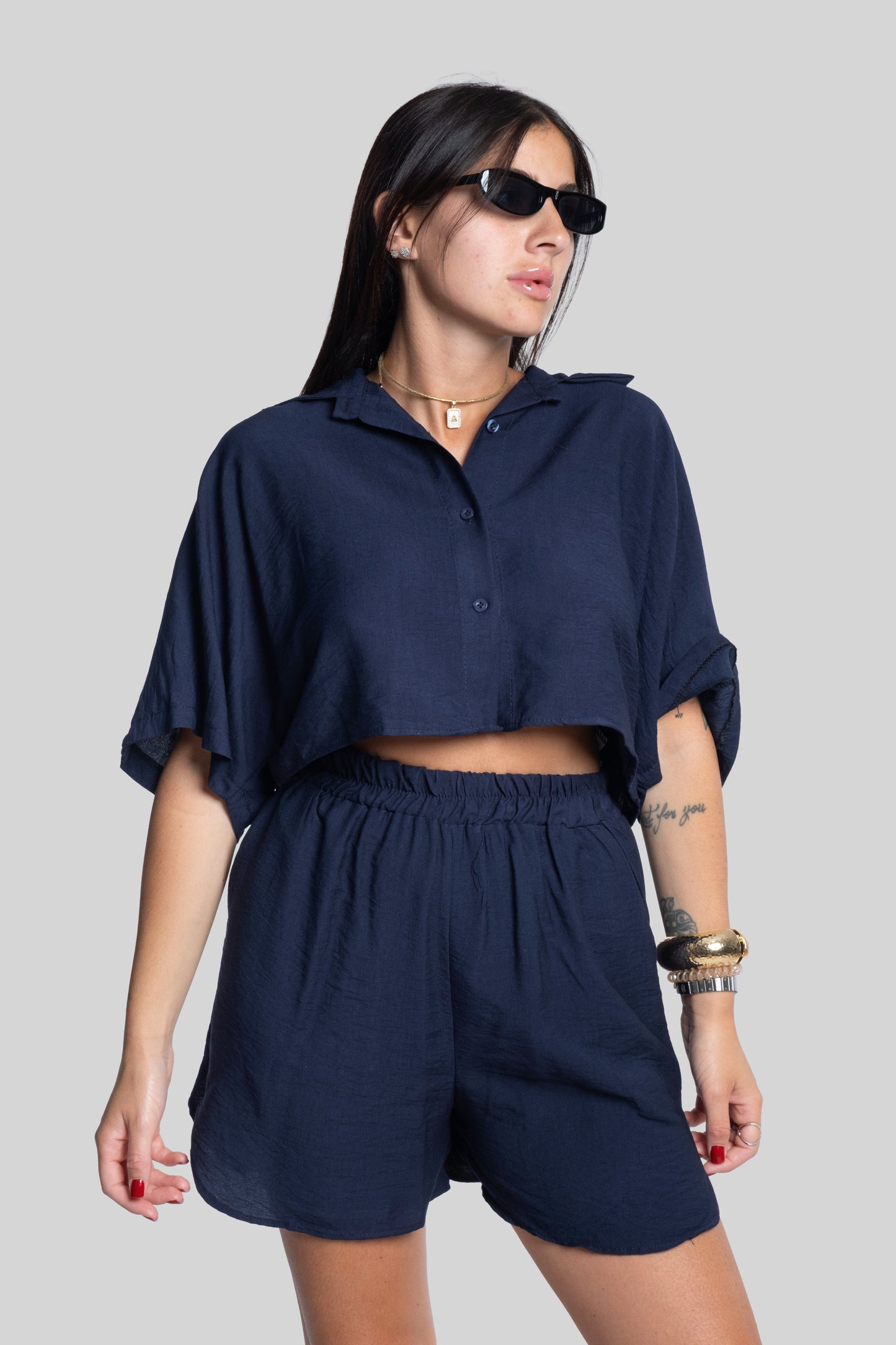 Coordinato Ely blu