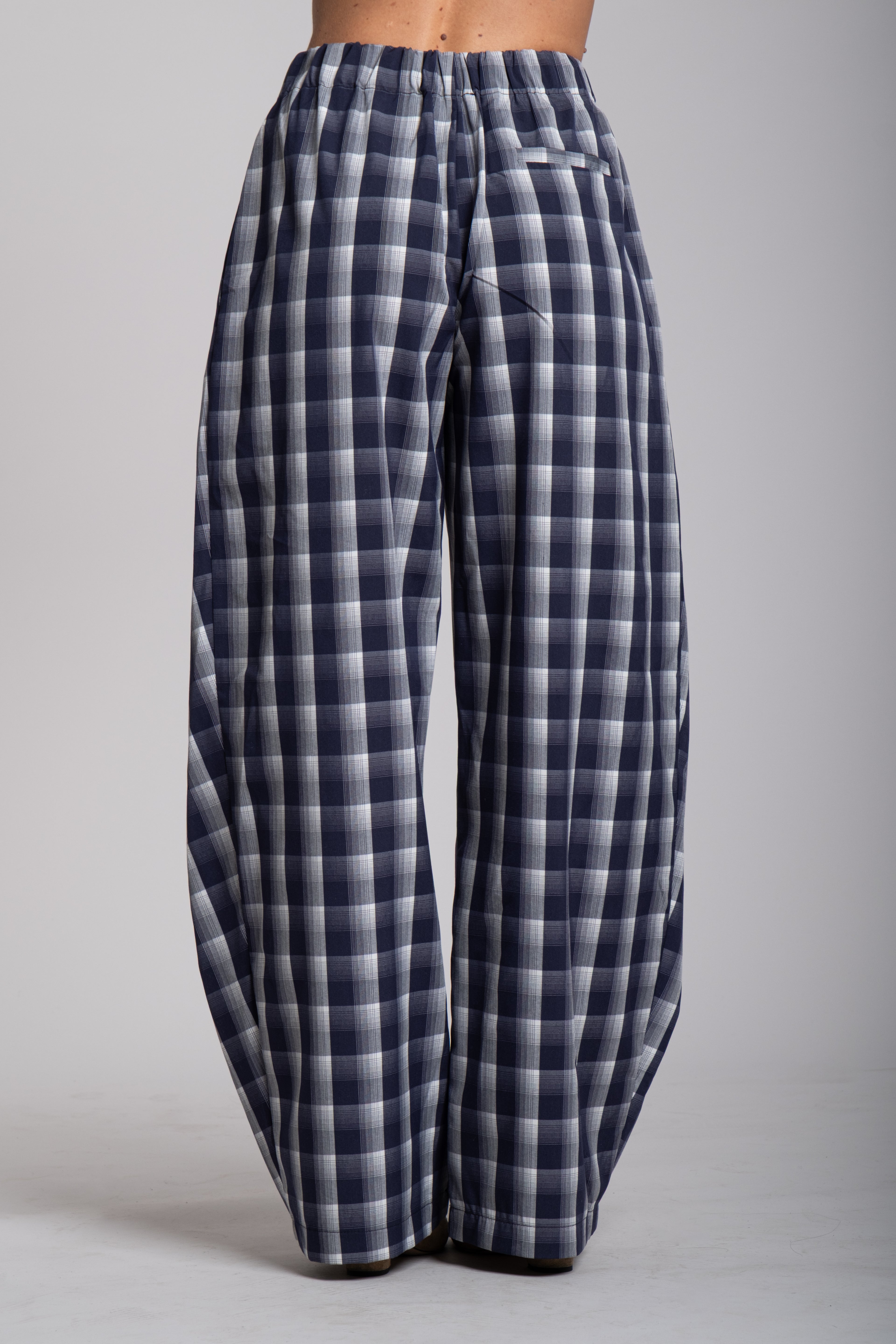 Tailleur Lumina quadri blu