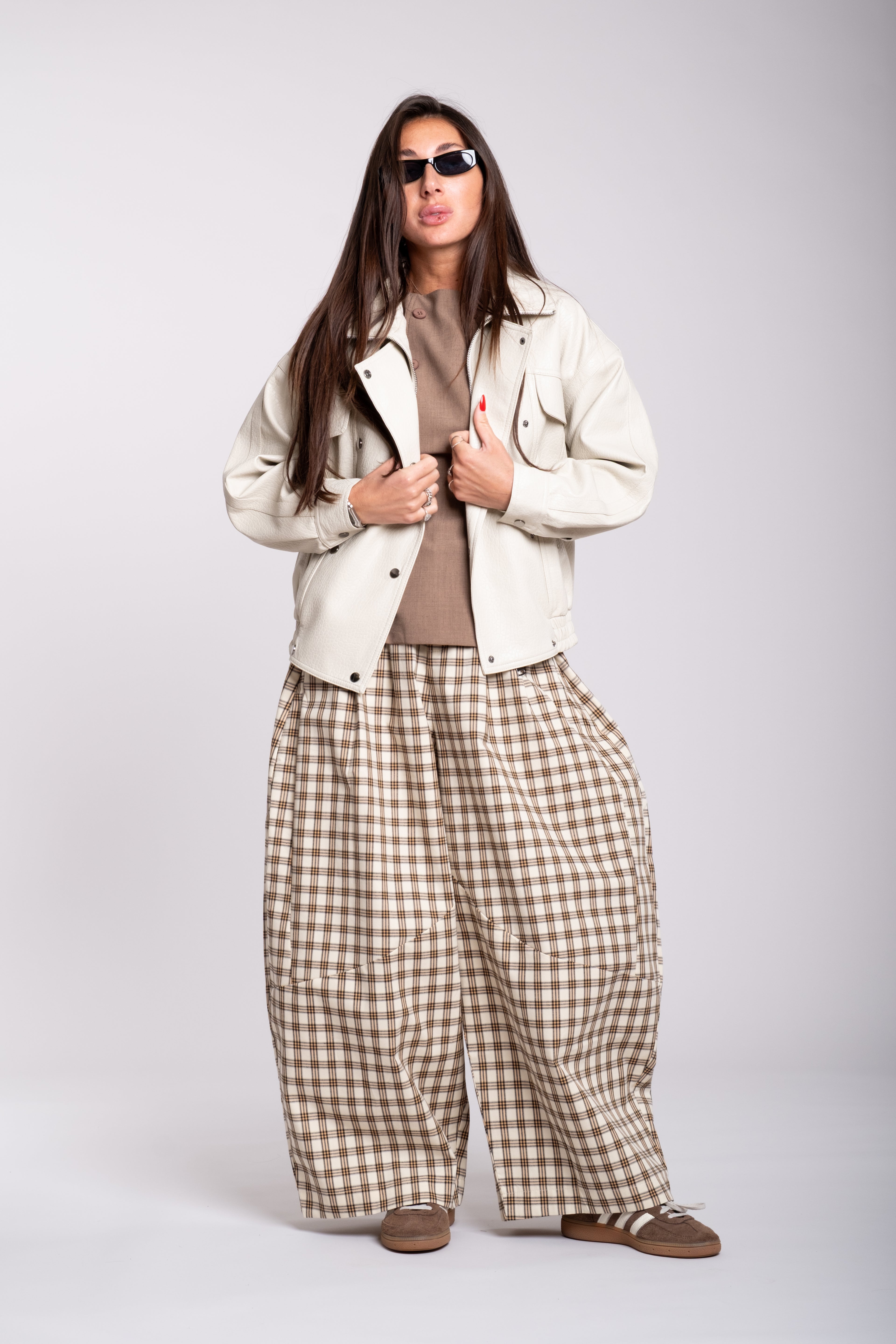 Pantalone quadri ice