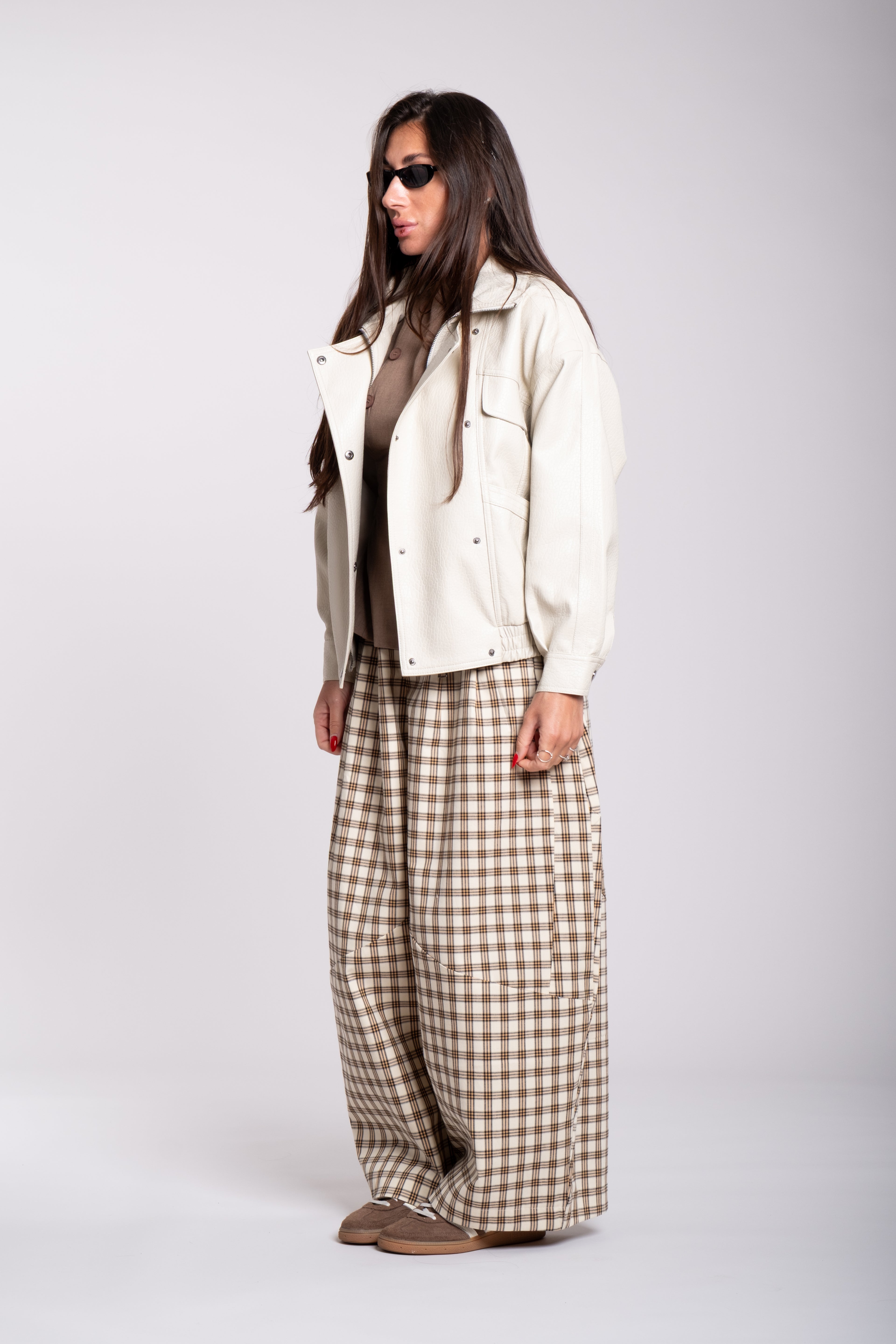Pantalone quadri ice