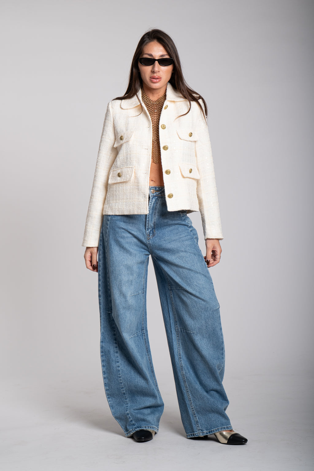 Denim ballon