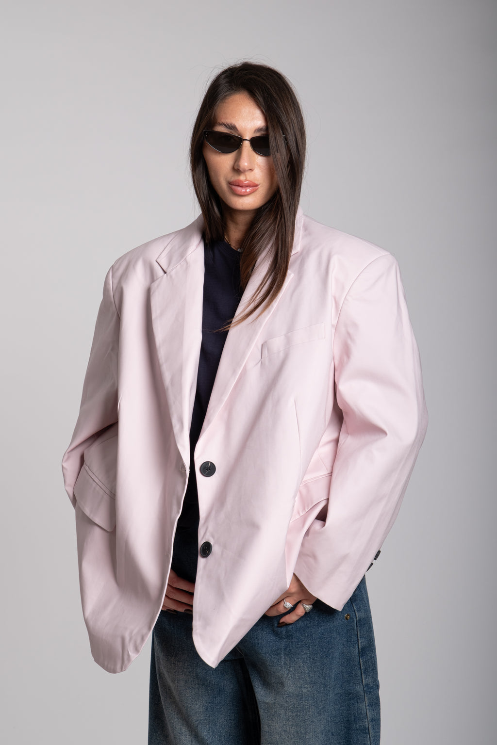 Blazer Lumina rosa