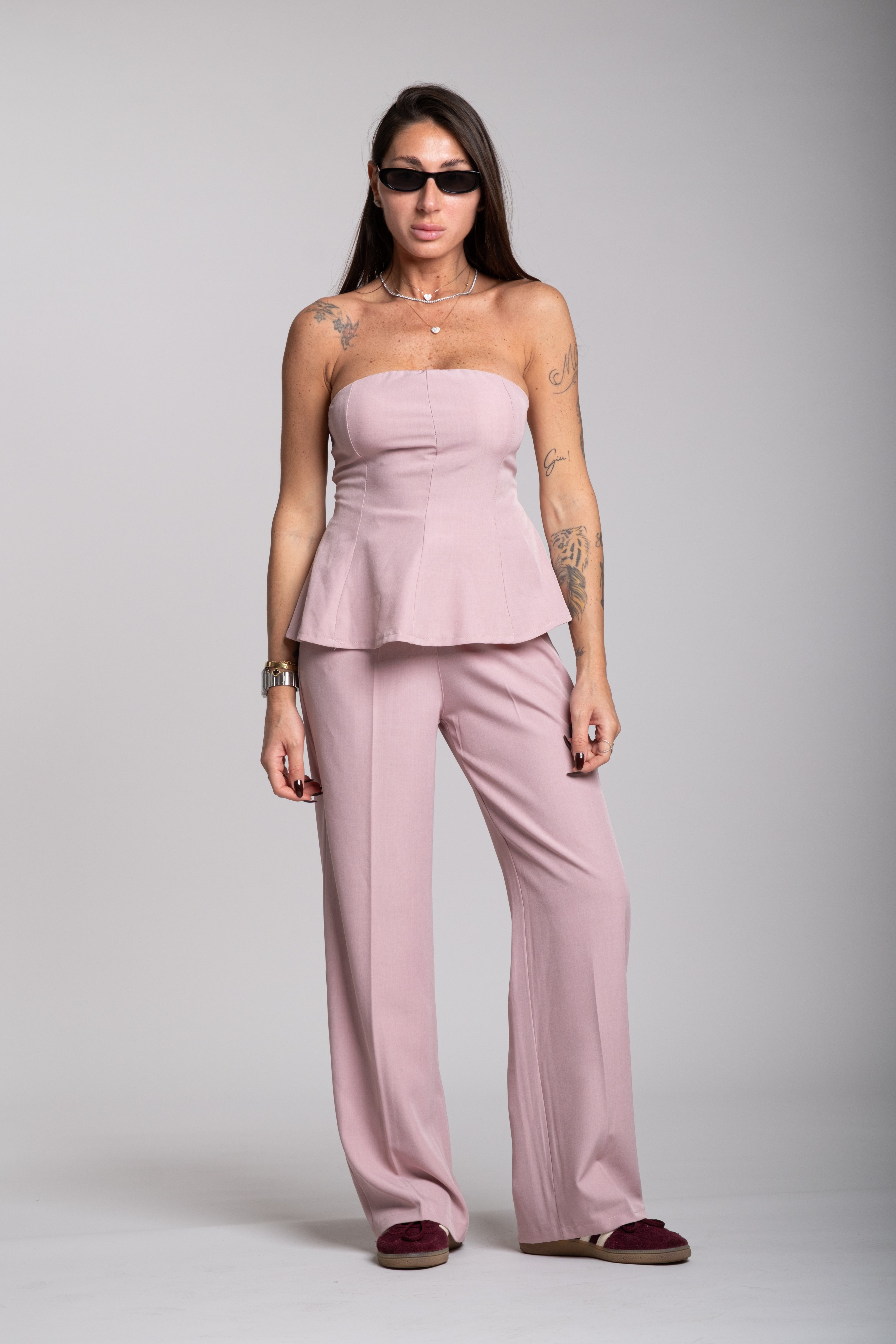 Coordinato Elodie rosa