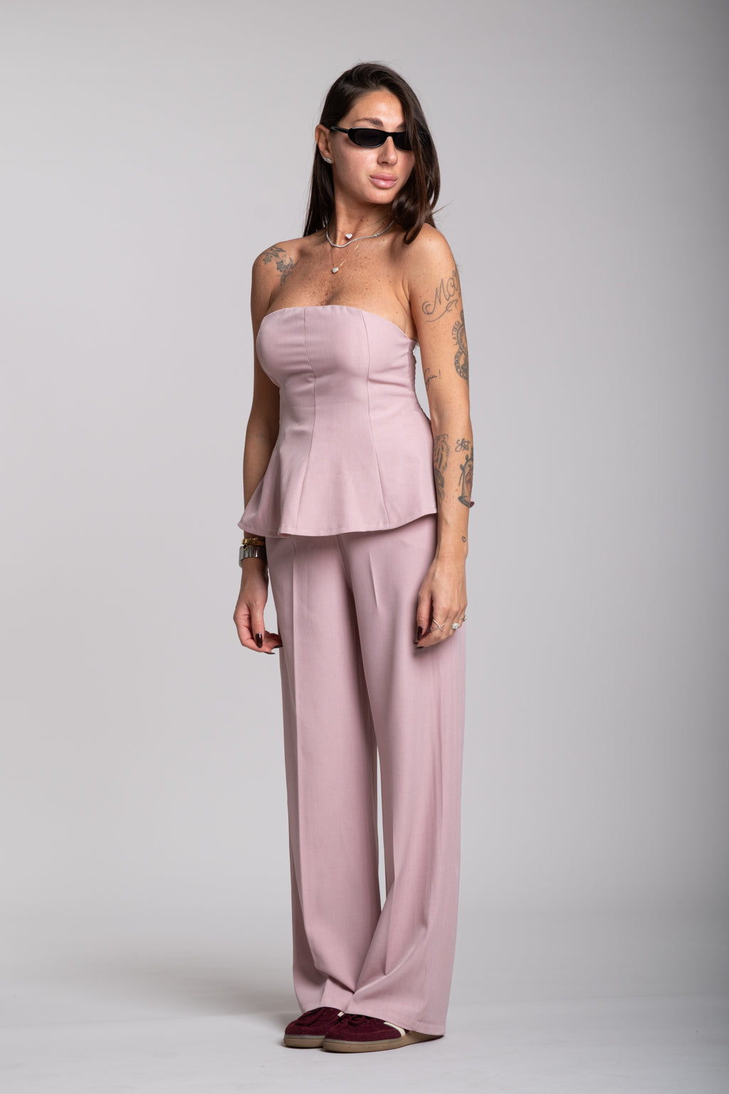 Coordinato Elodie rosa