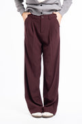 Pantalone Eleonora bordeaux
