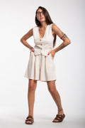 Tailleur Lucy lino ice