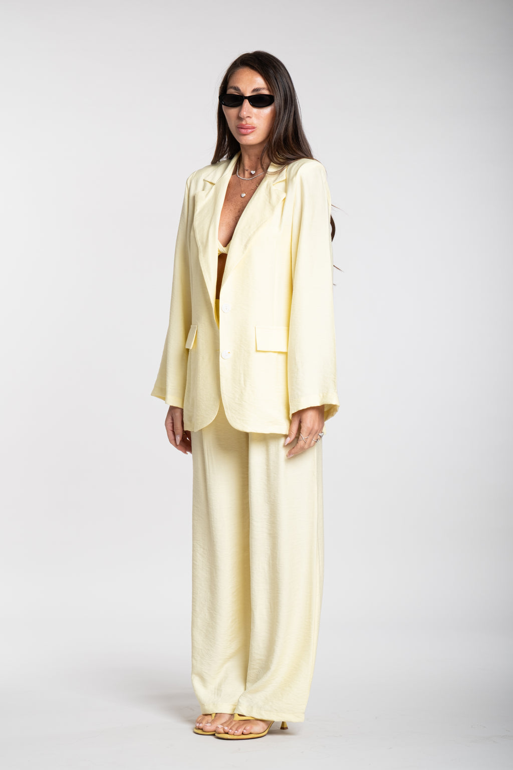 Tailleur tris Giulia giallo