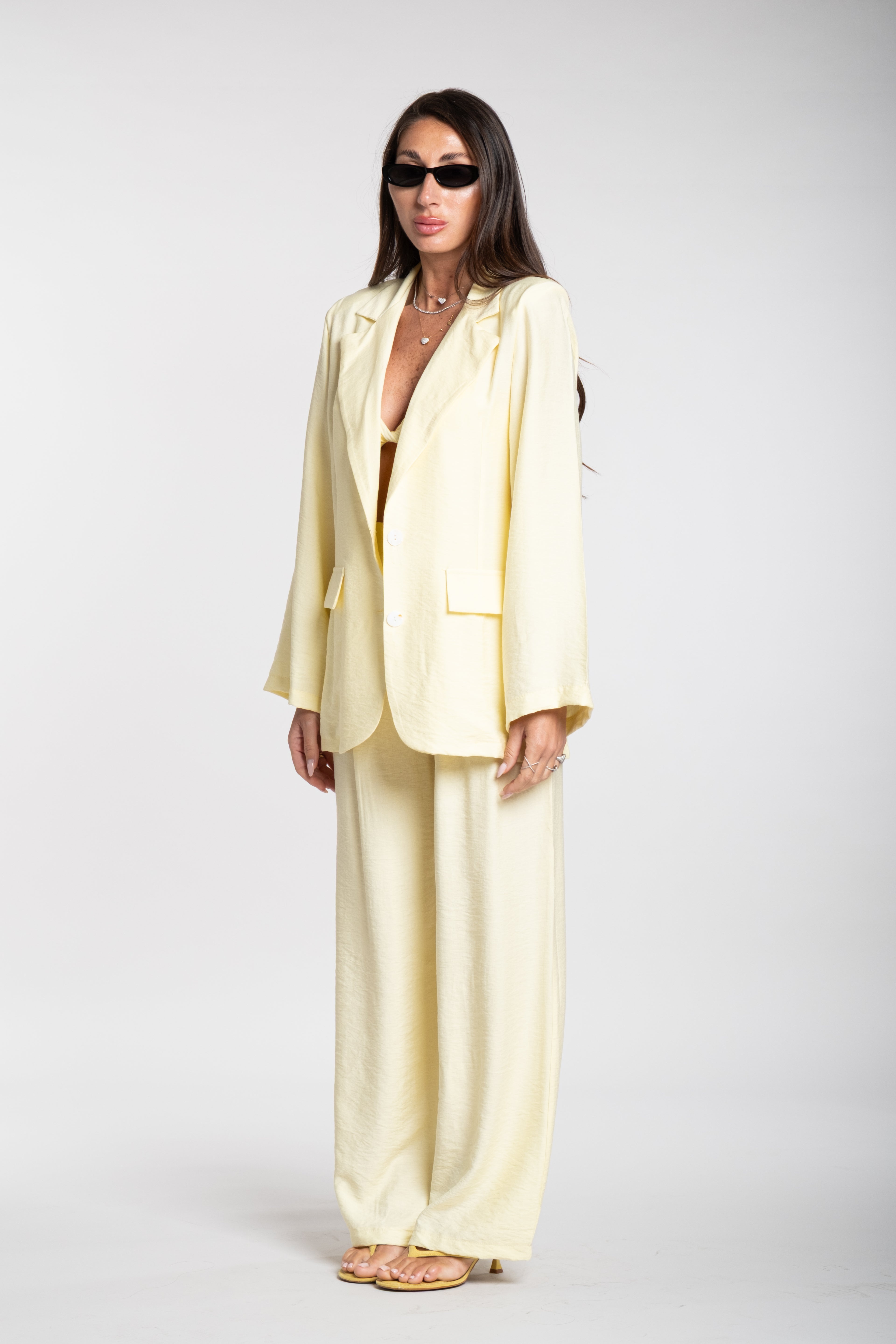 Tailleur tris Giulia giallo