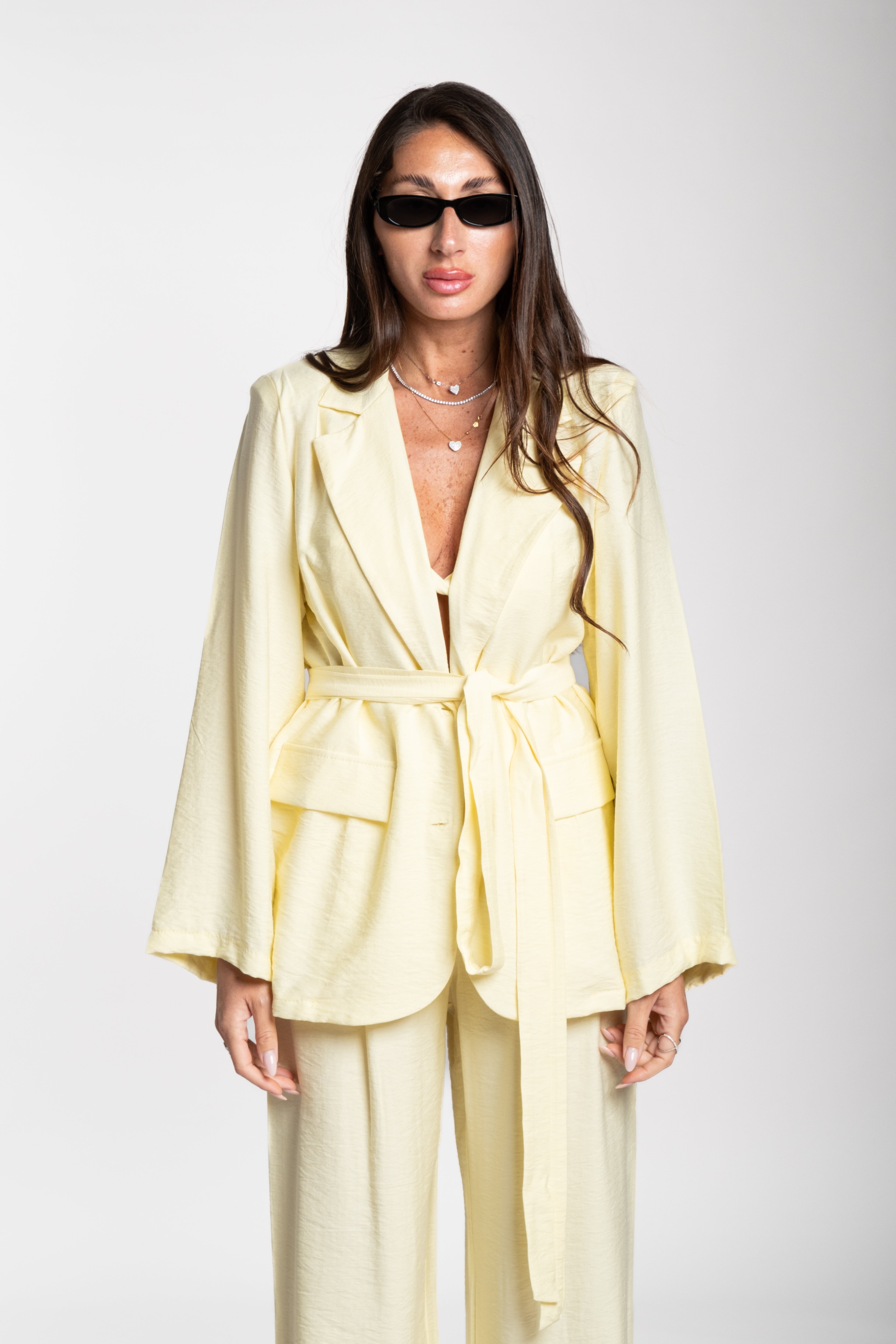 Tailleur tris Giulia giallo