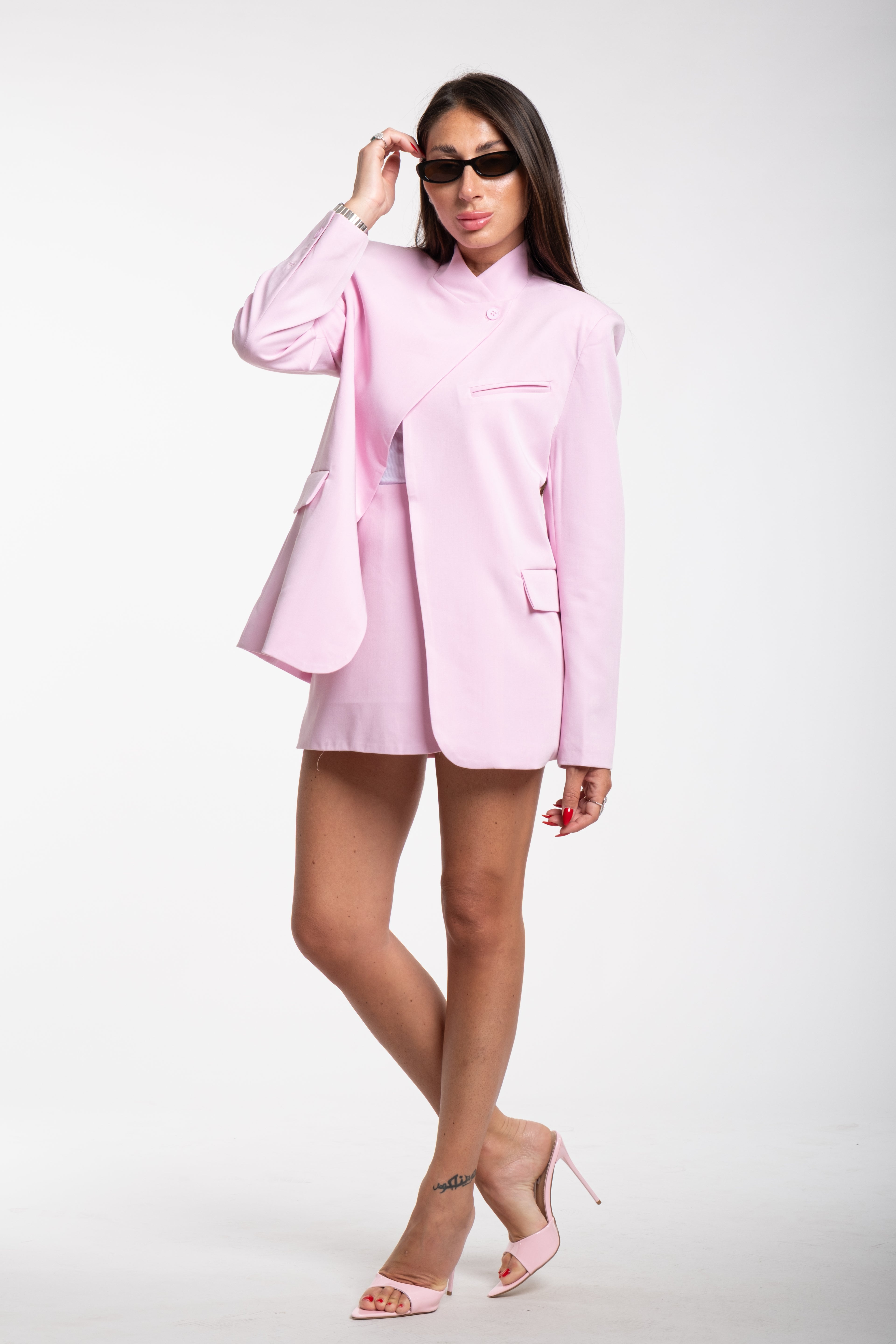 Tailleur coreano pink