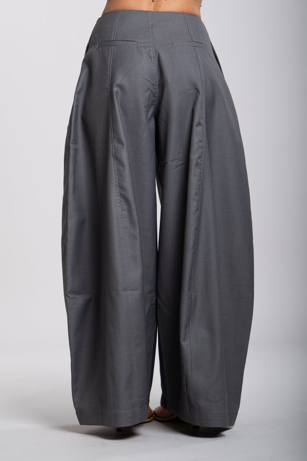 Pantalone campana grigio