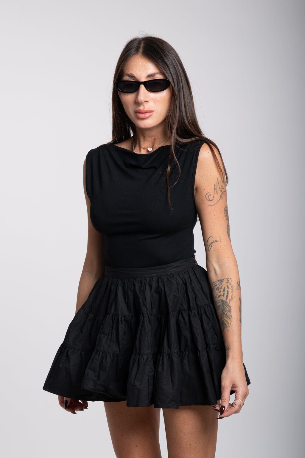 Coordinato bon ton nero