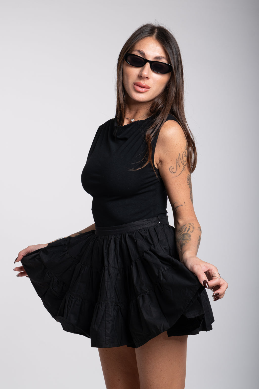 Coordinato bon ton nero