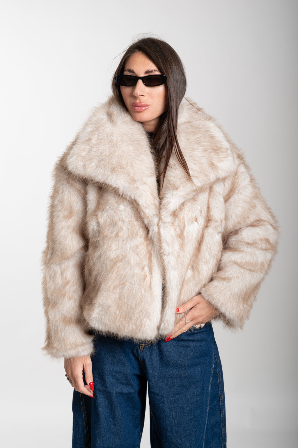 Eco pelliccia ice
