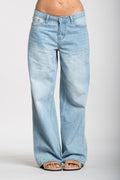 Jeans vita bassa chiaro (13901)