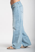 Jeans vita bassa chiaro (13901)