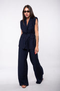 Tailleur Sole blu