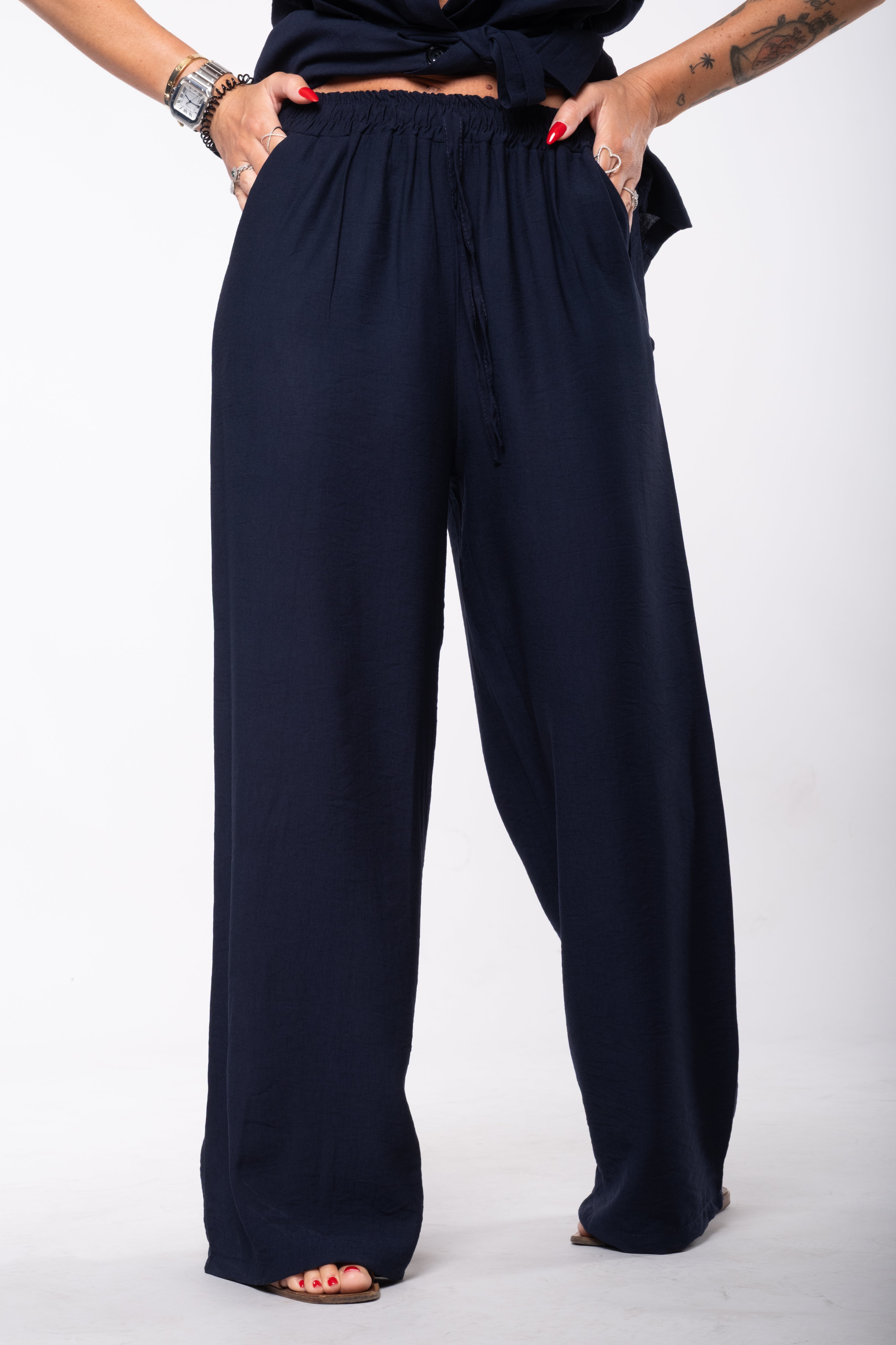 Tailleur Sole blu