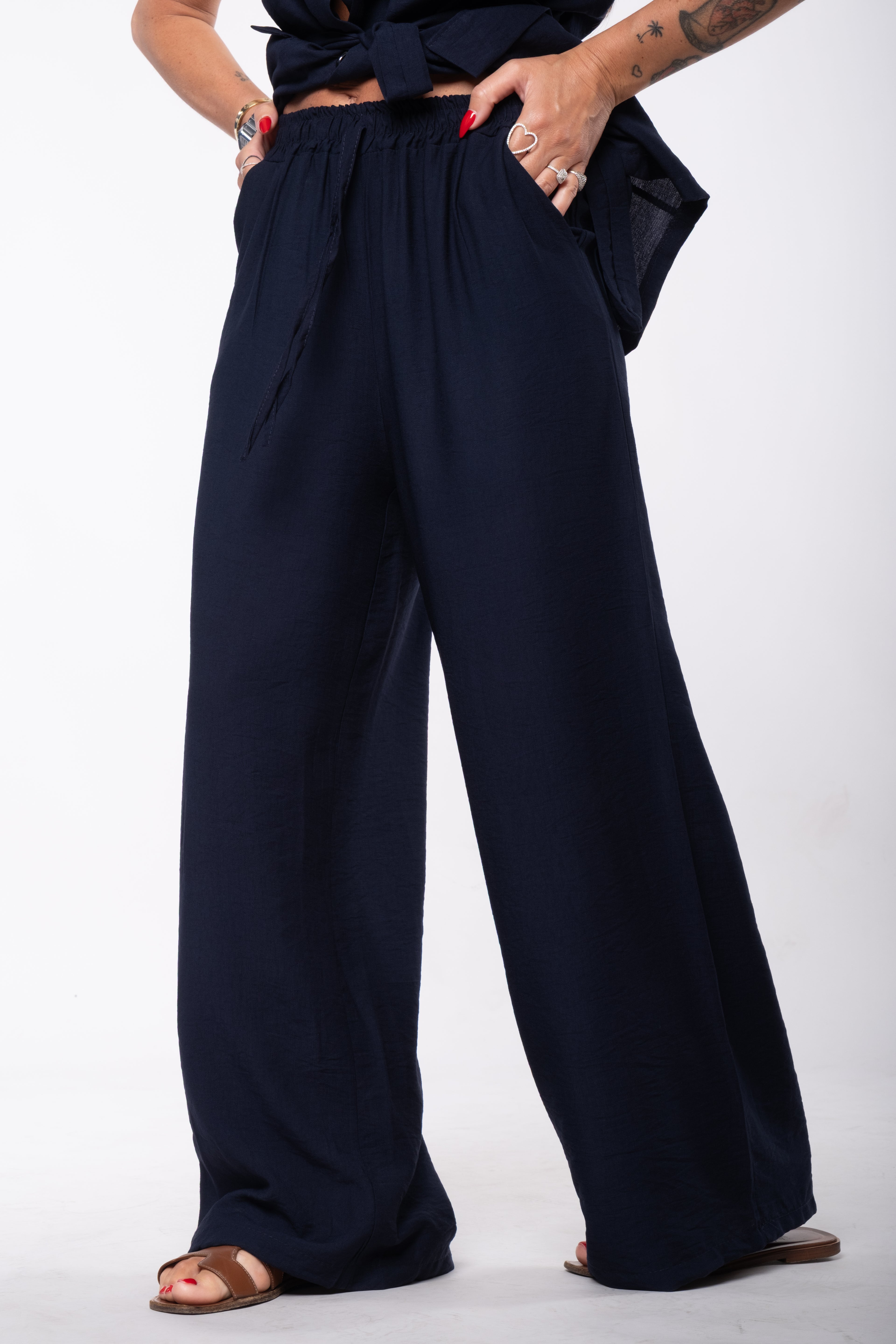 Tailleur Sole blu