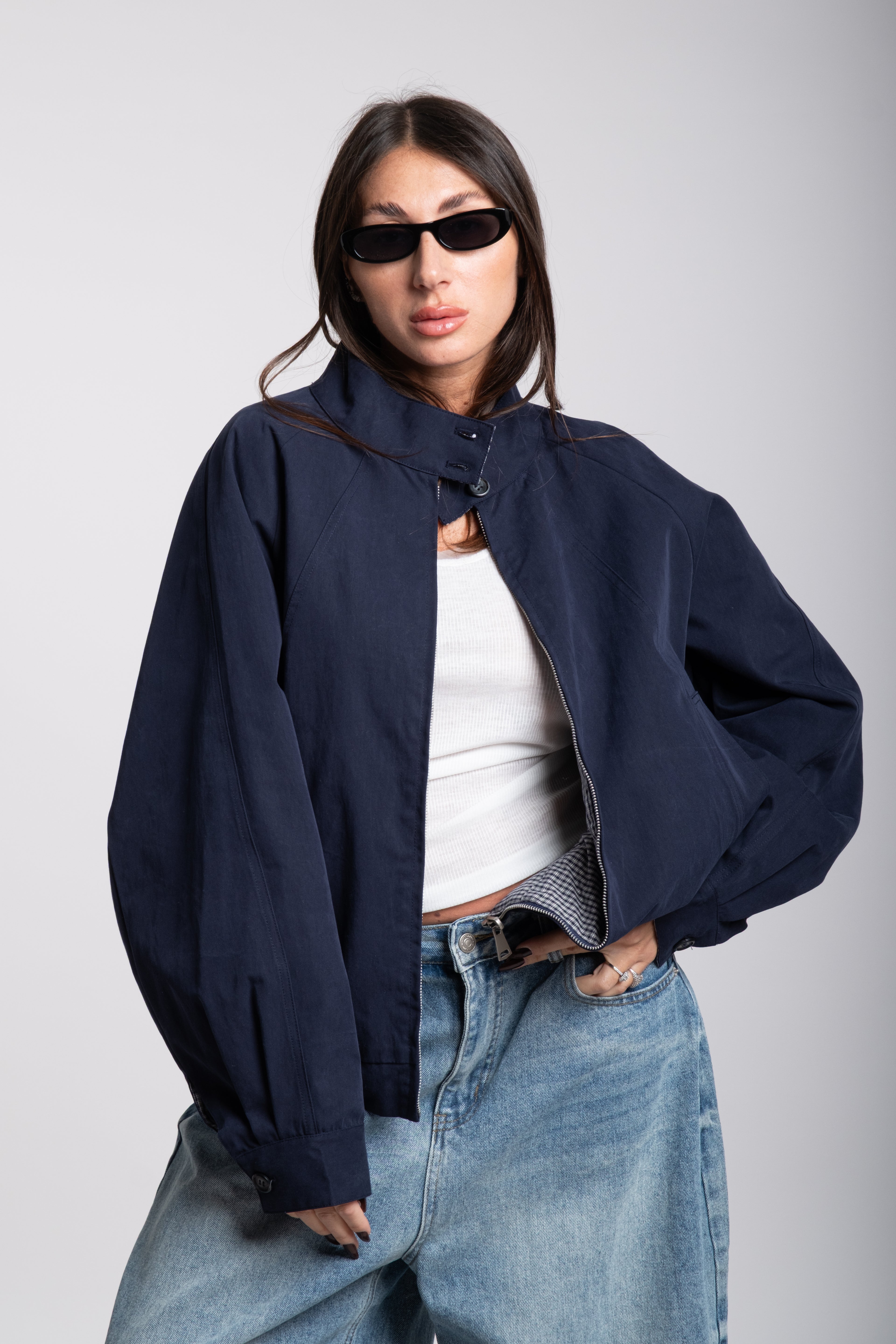 Giubbotto Lumina double-face blu