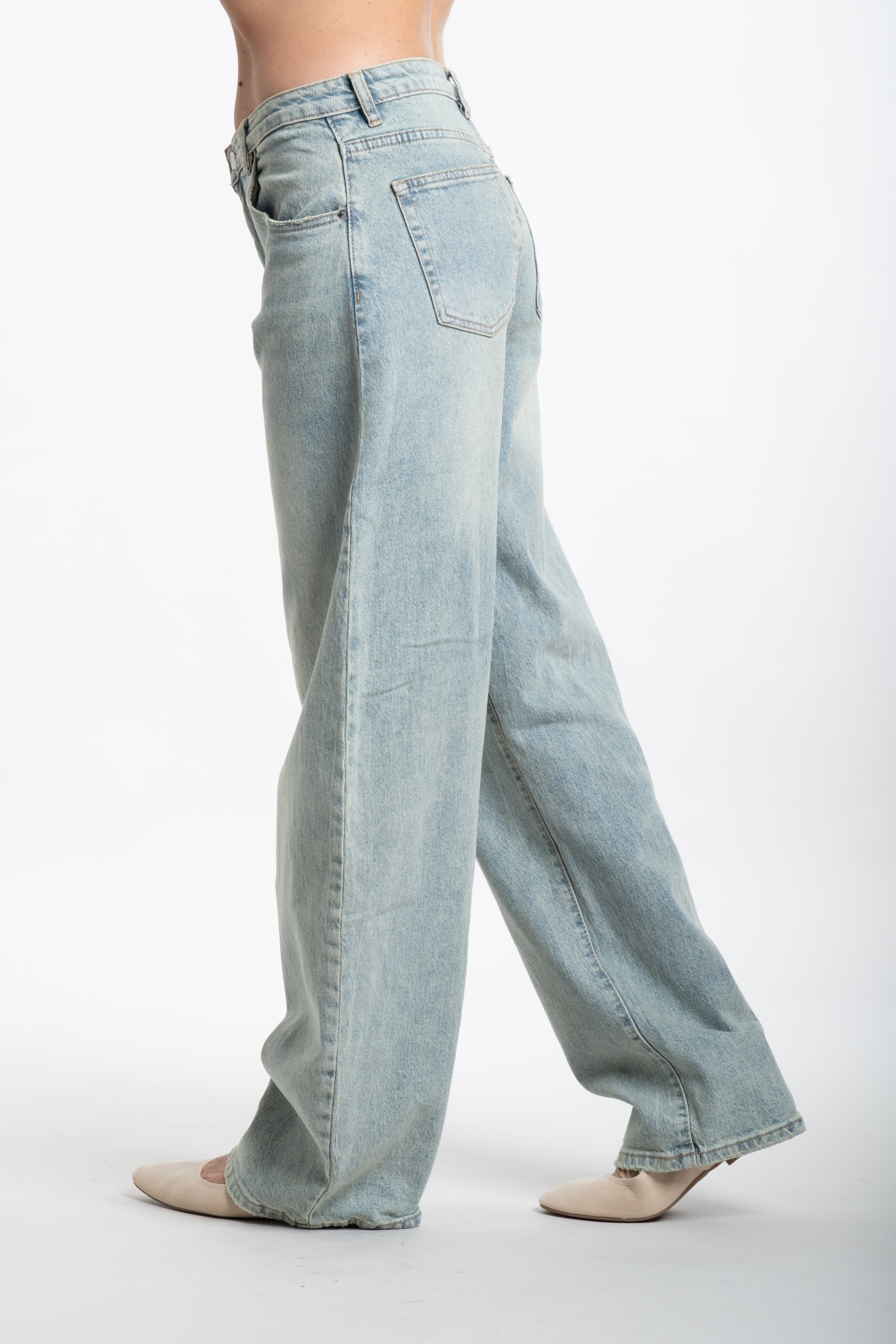Jeans ballon chiaro