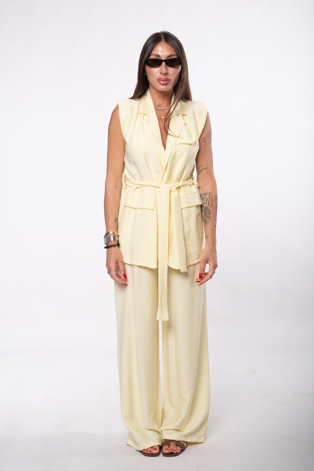 Tailleur Sole giallo