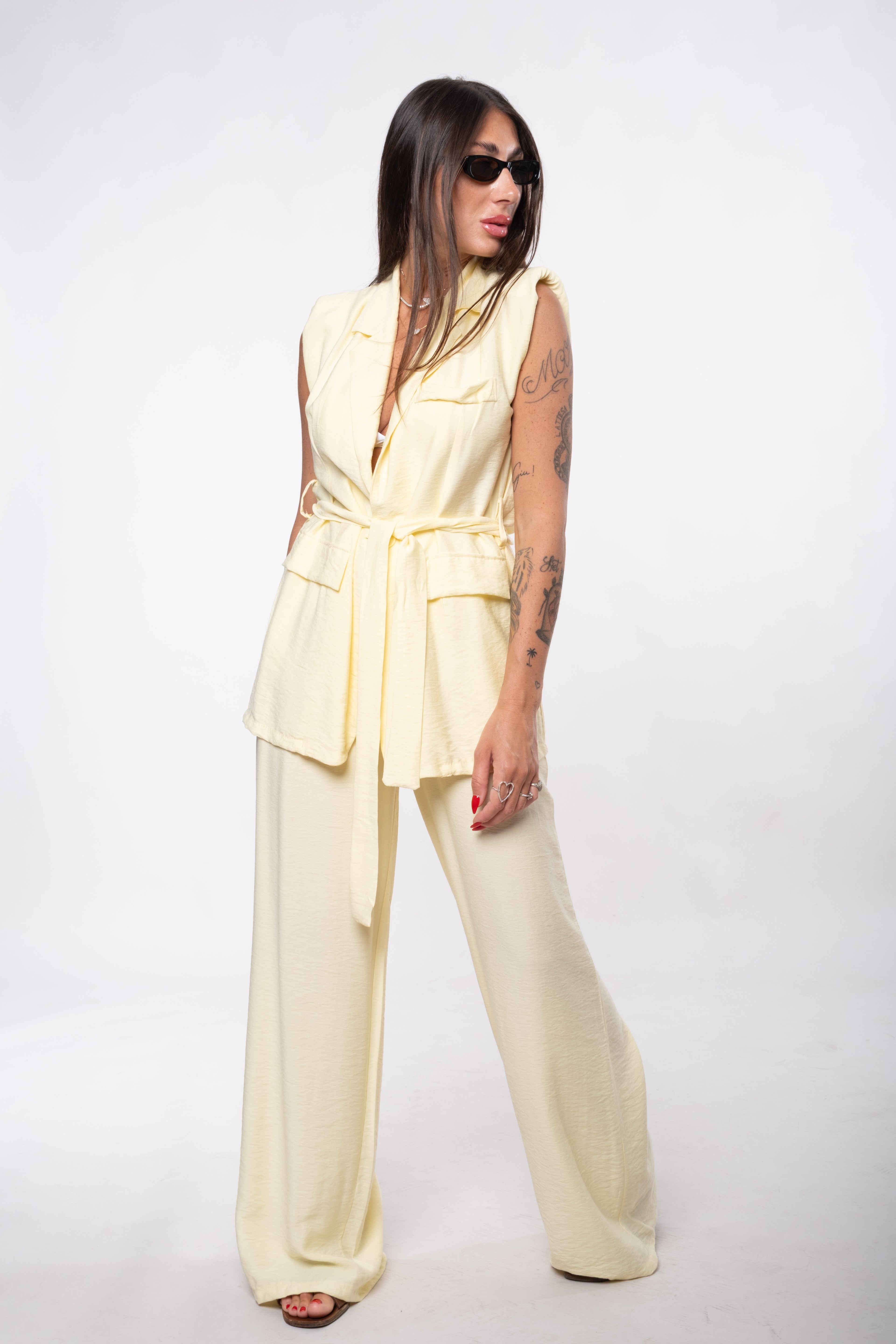 Tailleur Sole giallo