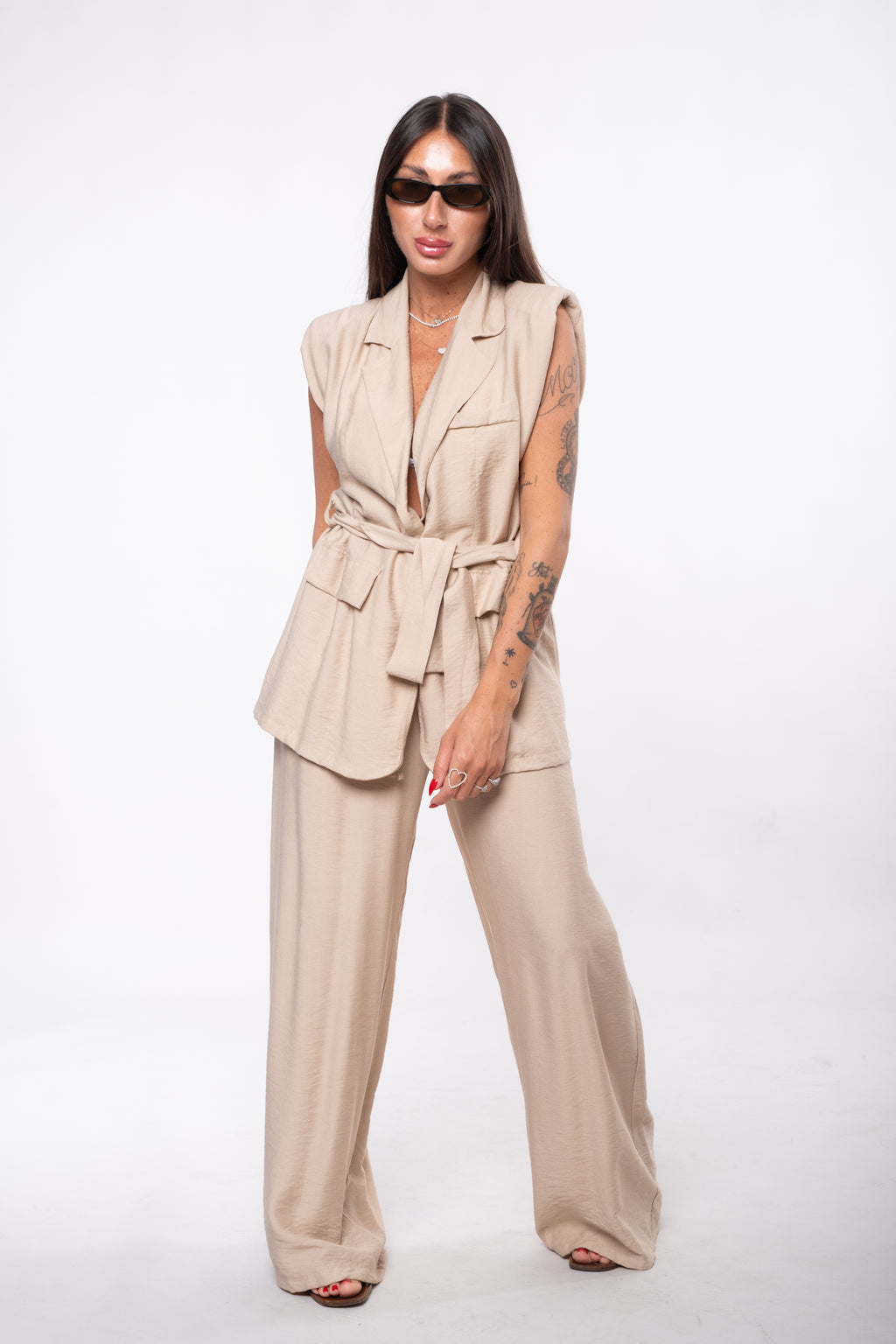 Tailleur Sole beige