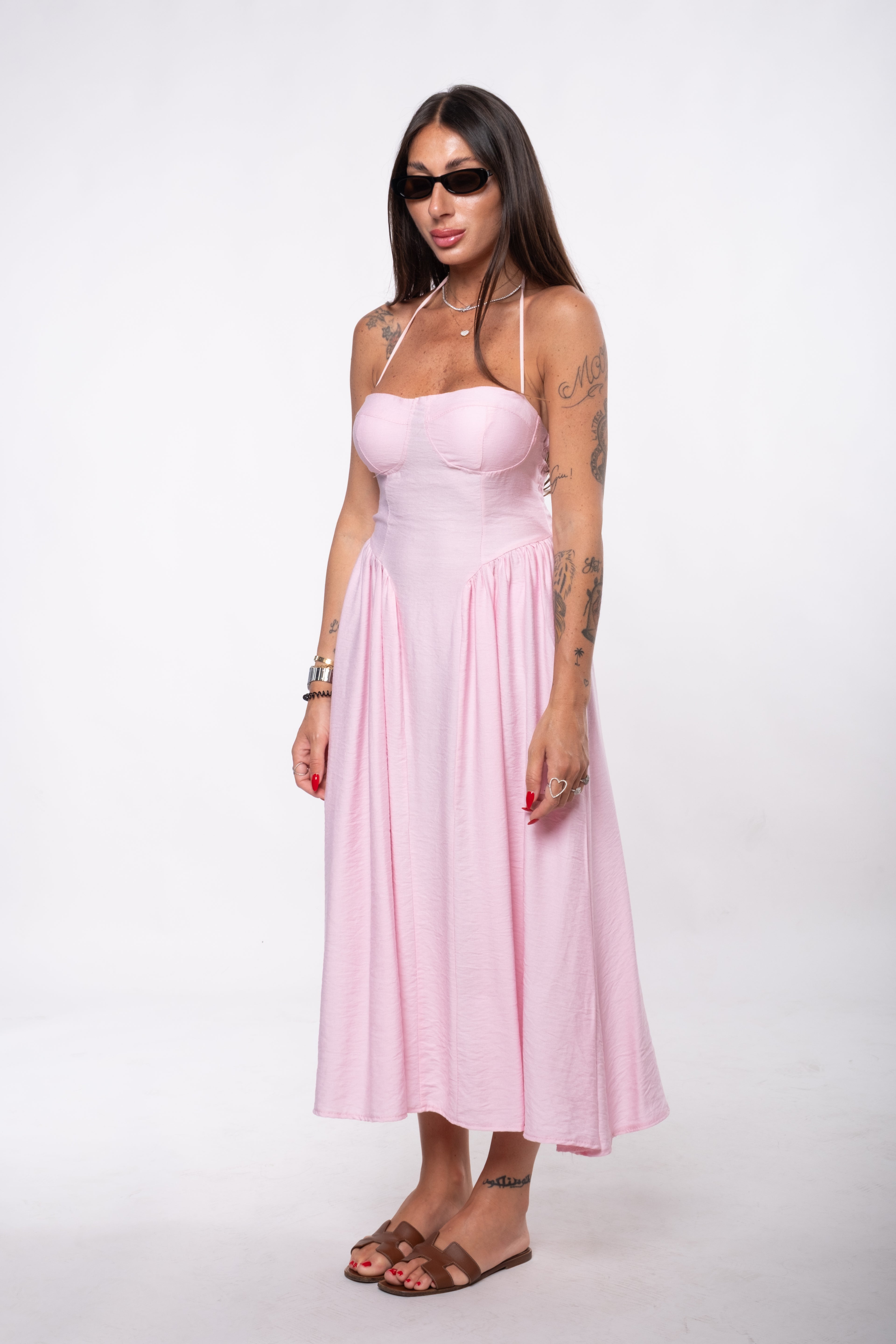 Abito Ariel rosa