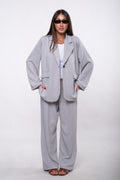 Tailleur Antonia grigio