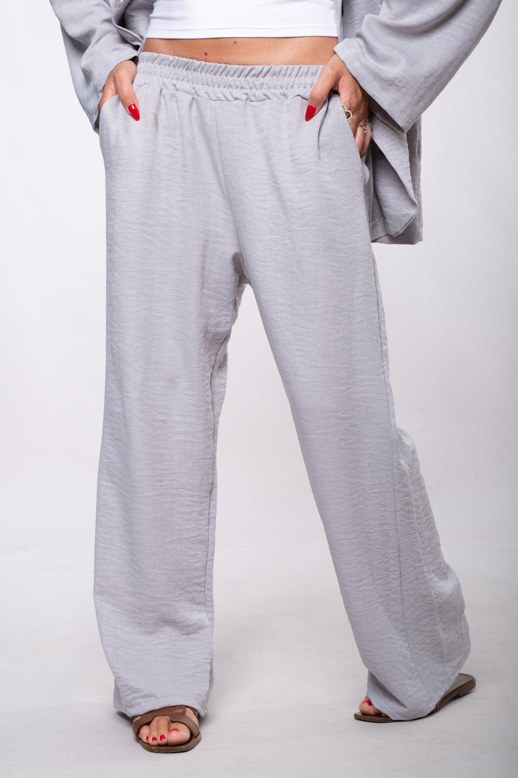 Tailleur Antonia grigio