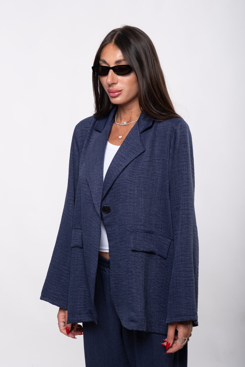 Tailleur Antonia blu