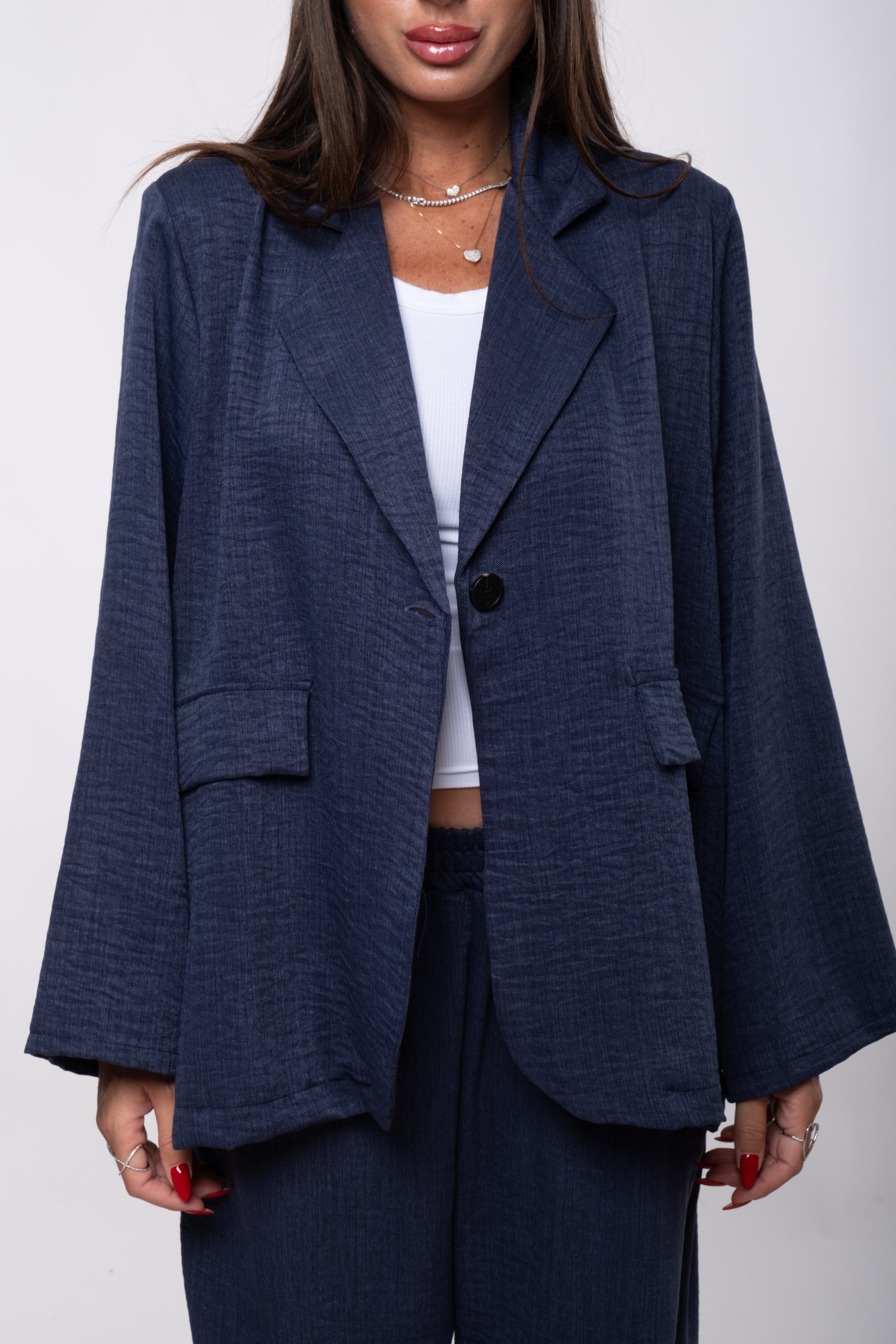 Tailleur Antonia blu