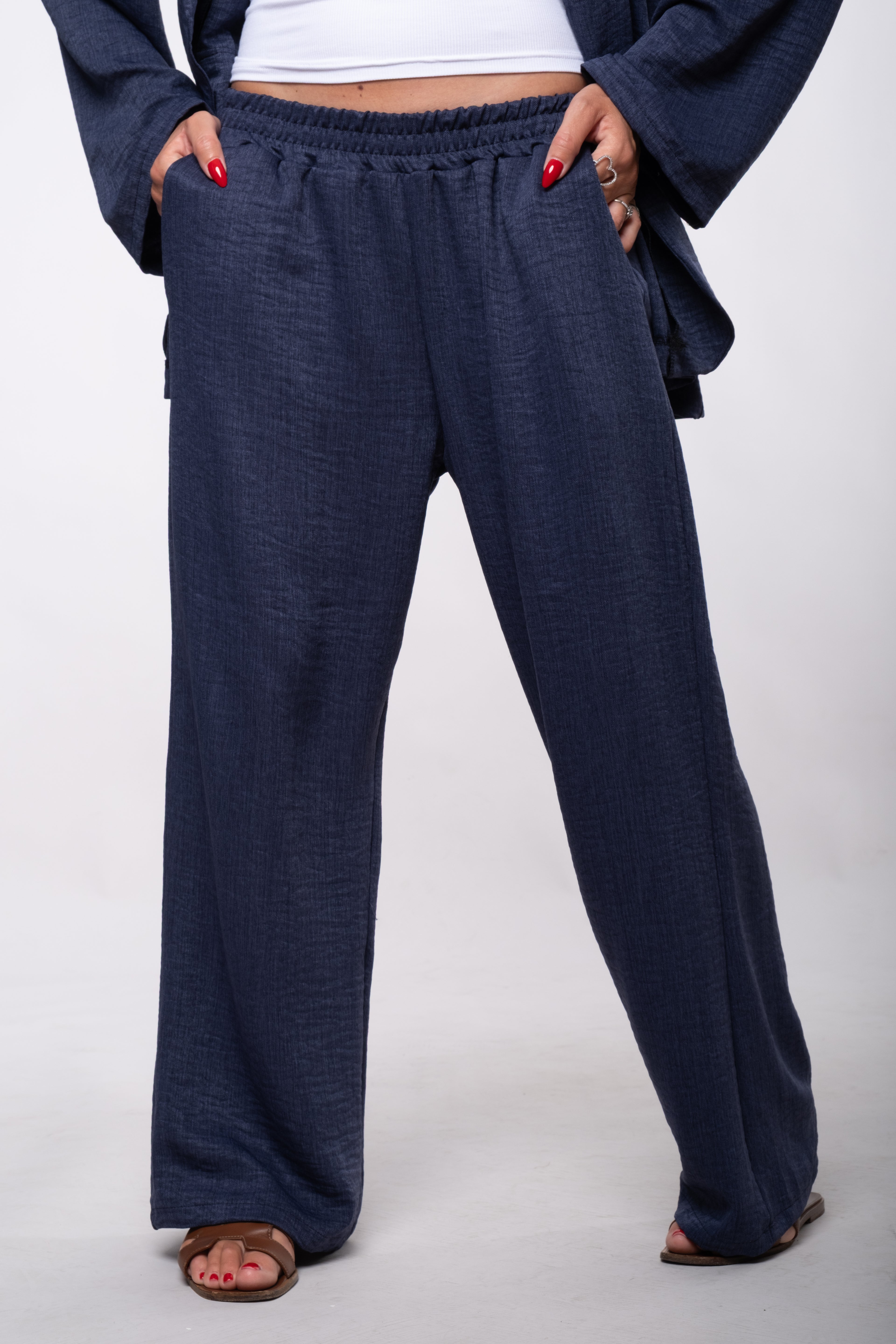 Tailleur Antonia blu