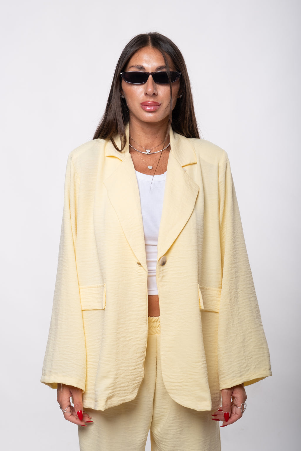 Tailleur Antonia giallo