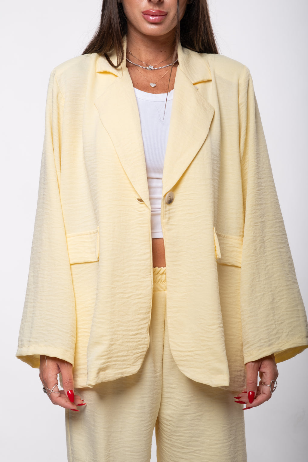 Tailleur Antonia giallo