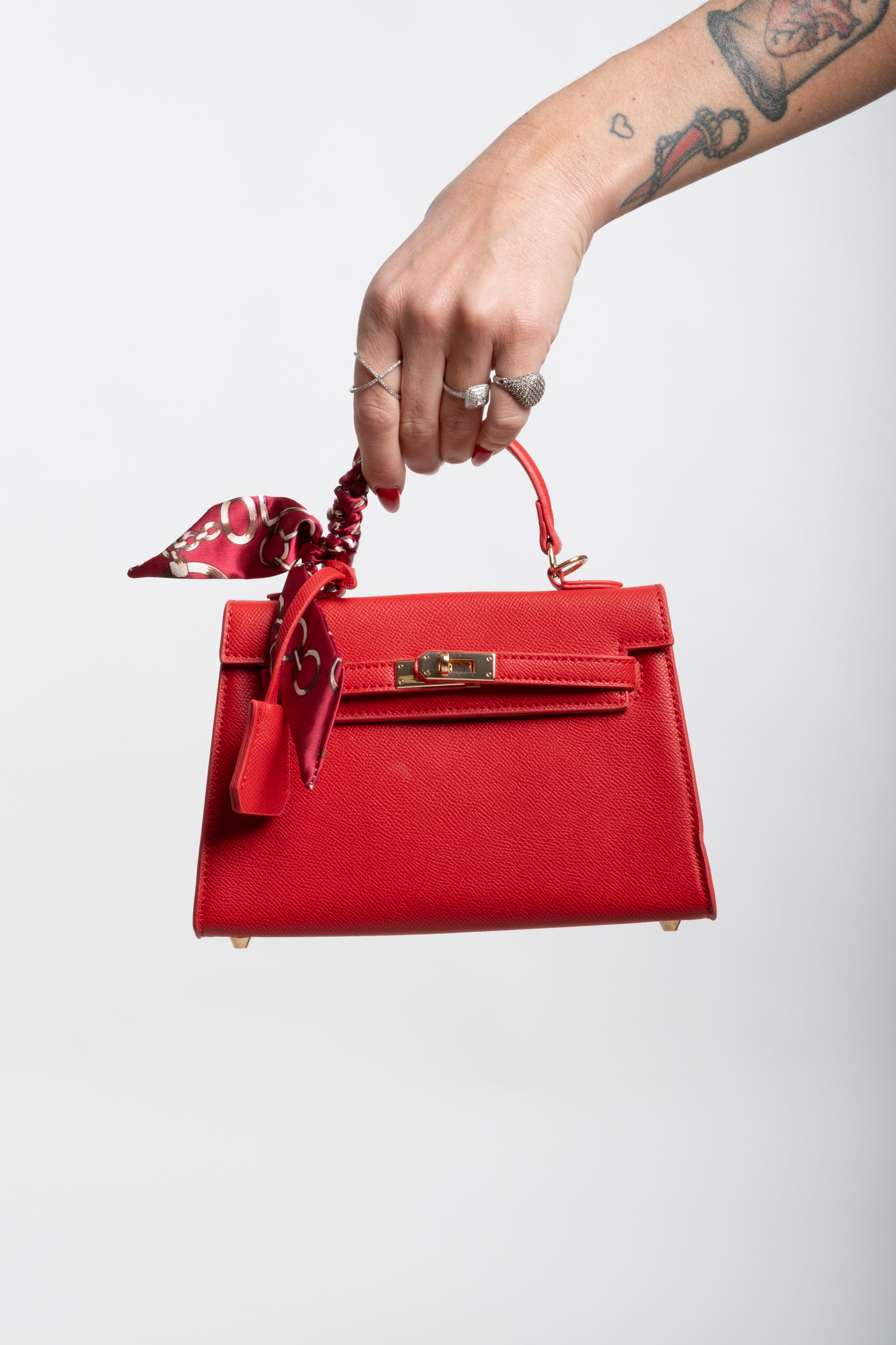 Borsa mini lelly rossa
