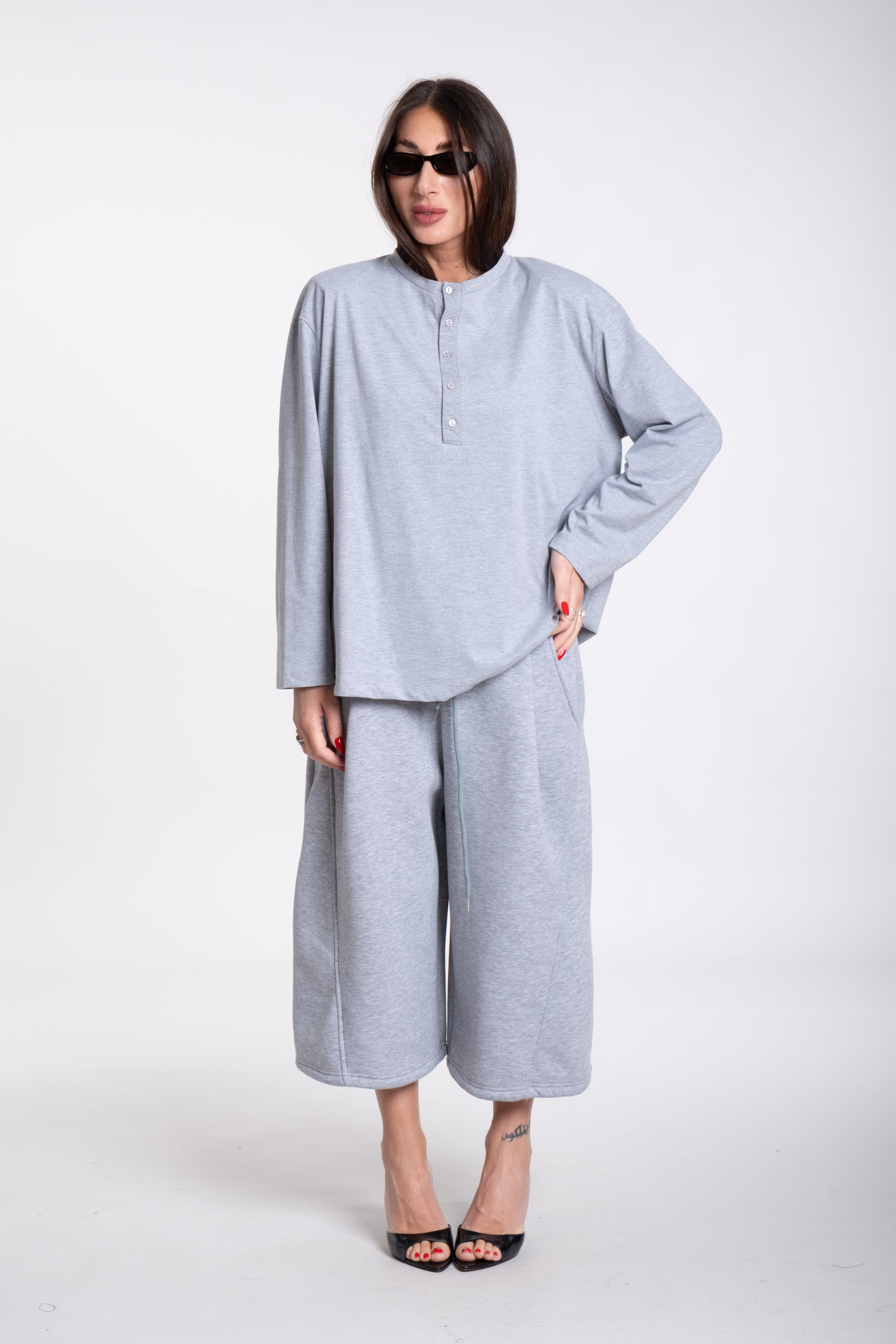 Maglia serafina grigio chiaro