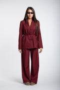 Coordinato selene bordeaux