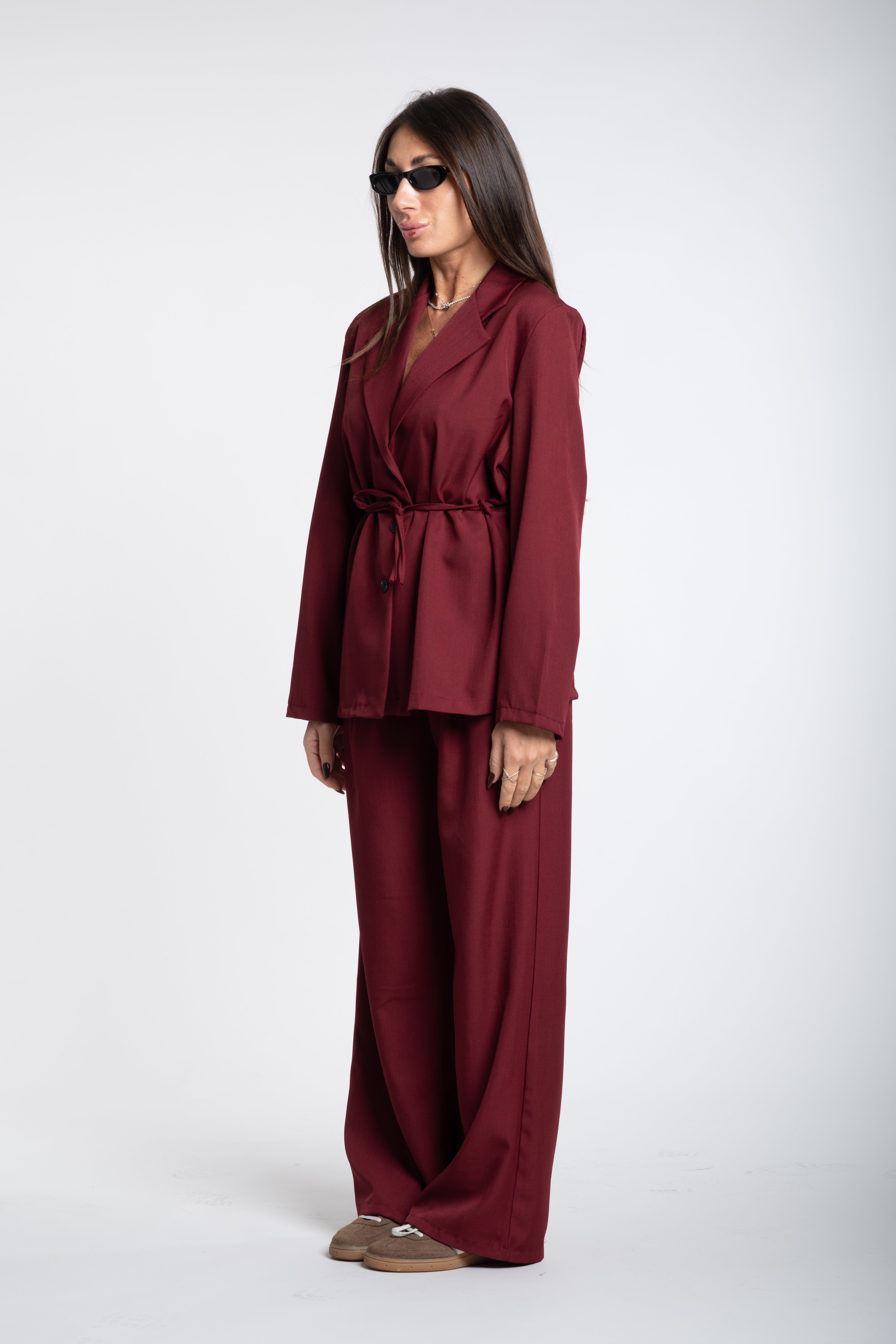 Coordinato selene bordeaux