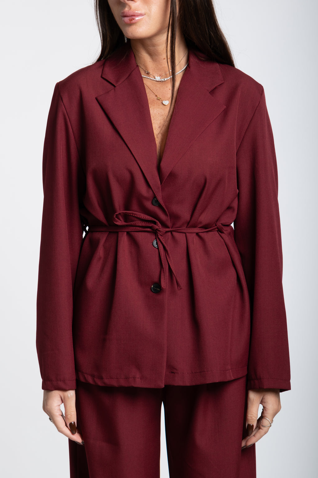 Coordinato selene bordeaux