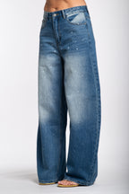 Jeans ballon pittura