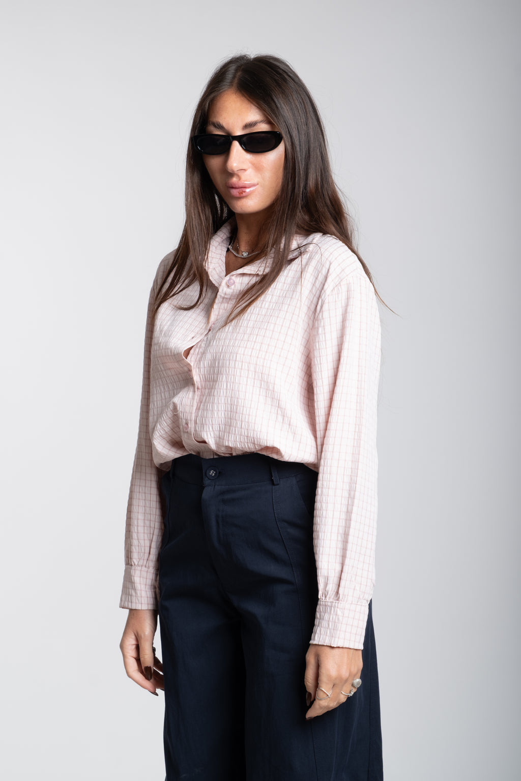 Camicia bandana rosa