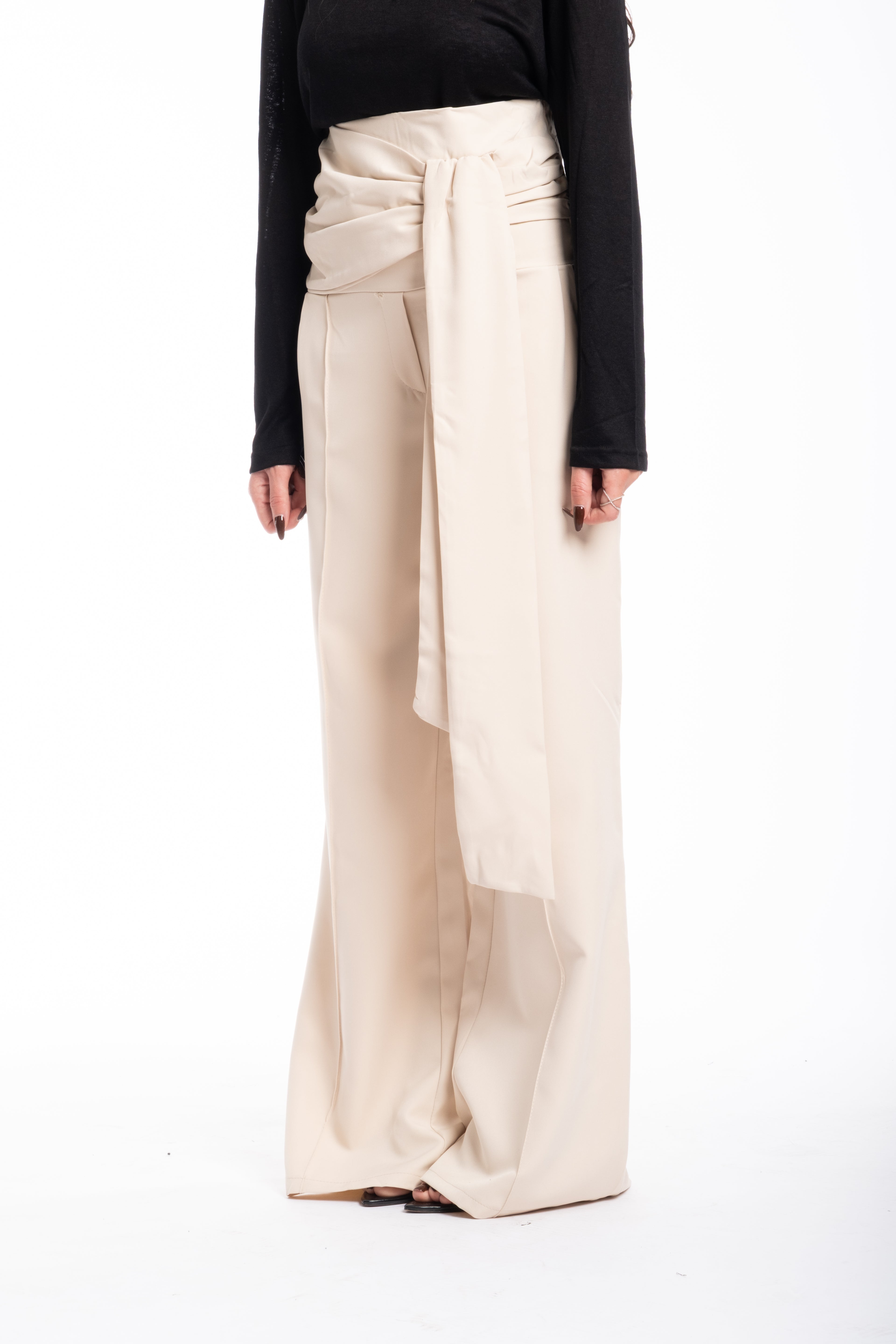 Pantalone elegante beige
