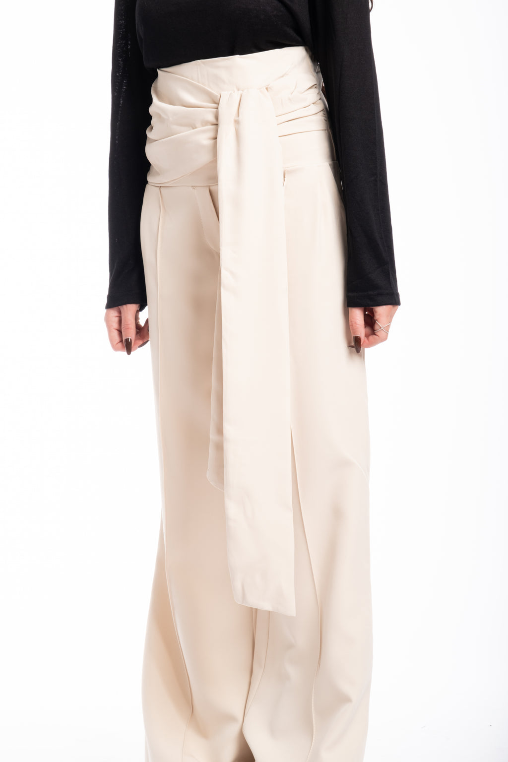 Pantalone elegante beige