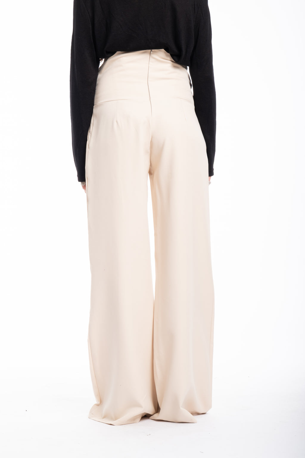 Pantalone elegante beige